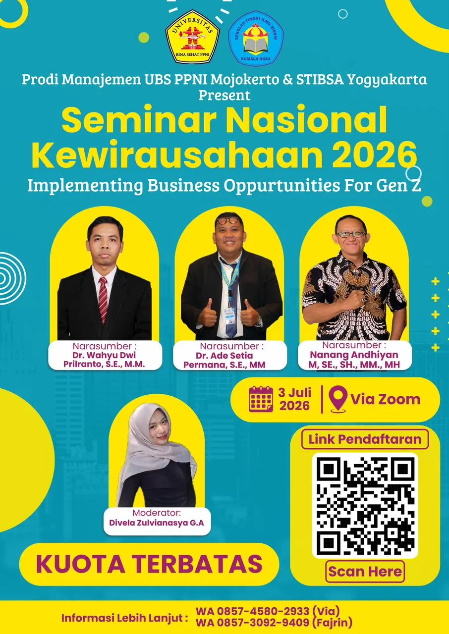 SEMINAR NASIONAL 2026 "Implementing Business Opportunities For Gen Z